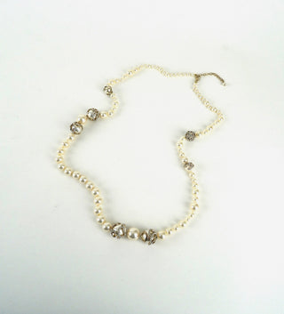Limited Edition Interlocking CC Pearl Necklace