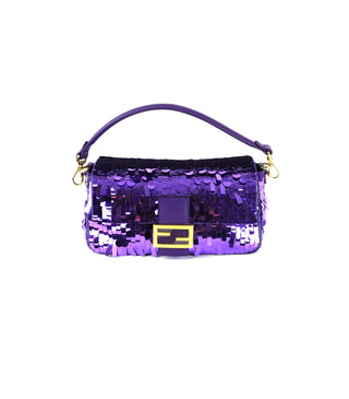 Sequin Baguette Bag