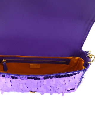 Sequin Baguette Bag