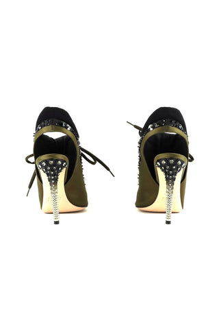 Limited Edition Swarovski Crystal-Embellished Slingback Sandals
