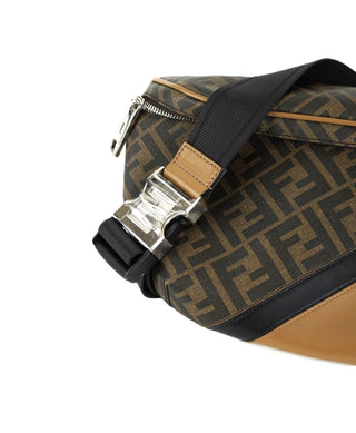 Diagonal Bi-Color Belt Bag