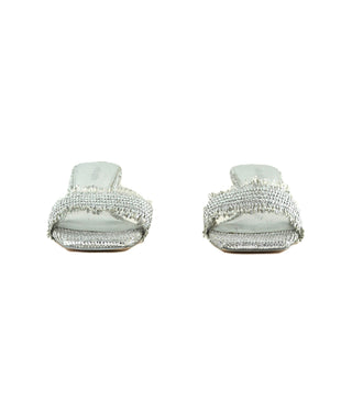 Ada Woven Kitten Heel Sandals
