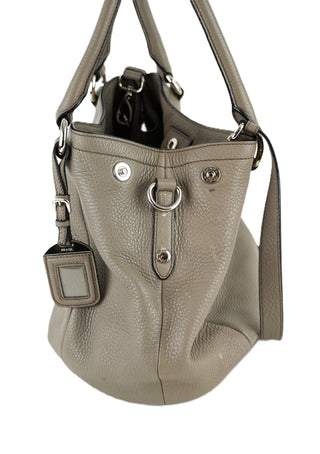 Vitello Danio Expandable Shoulder Bag