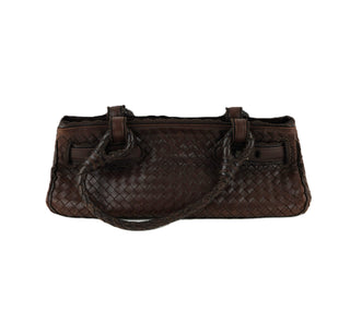 Nappa Intrecciato Frame Shoulder Bag