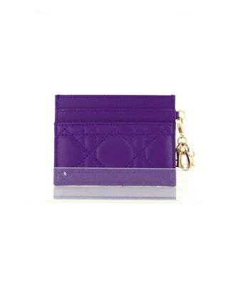 Lady Dior Card Holder Wallet