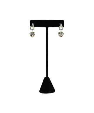 Heart Drop Earrings
