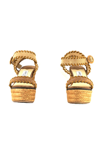 Abigail 100 Suede Wedge Sandals
